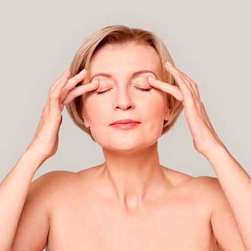 CONTORNO DE OJOS Y CUELLO
